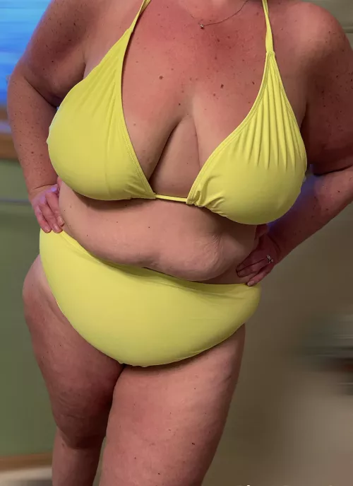 Neon bikini fun ahead