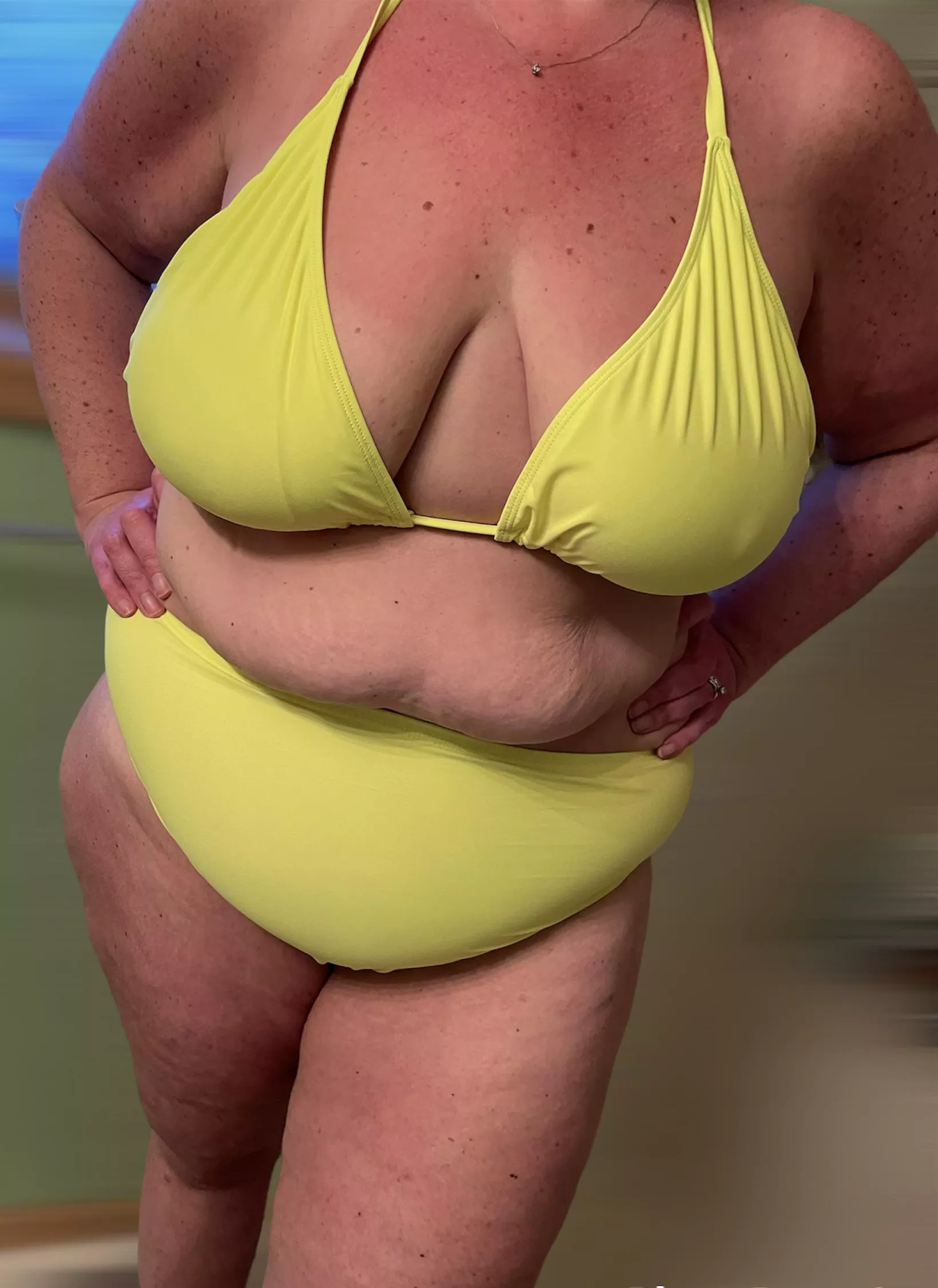 Neon bikini fun ahead