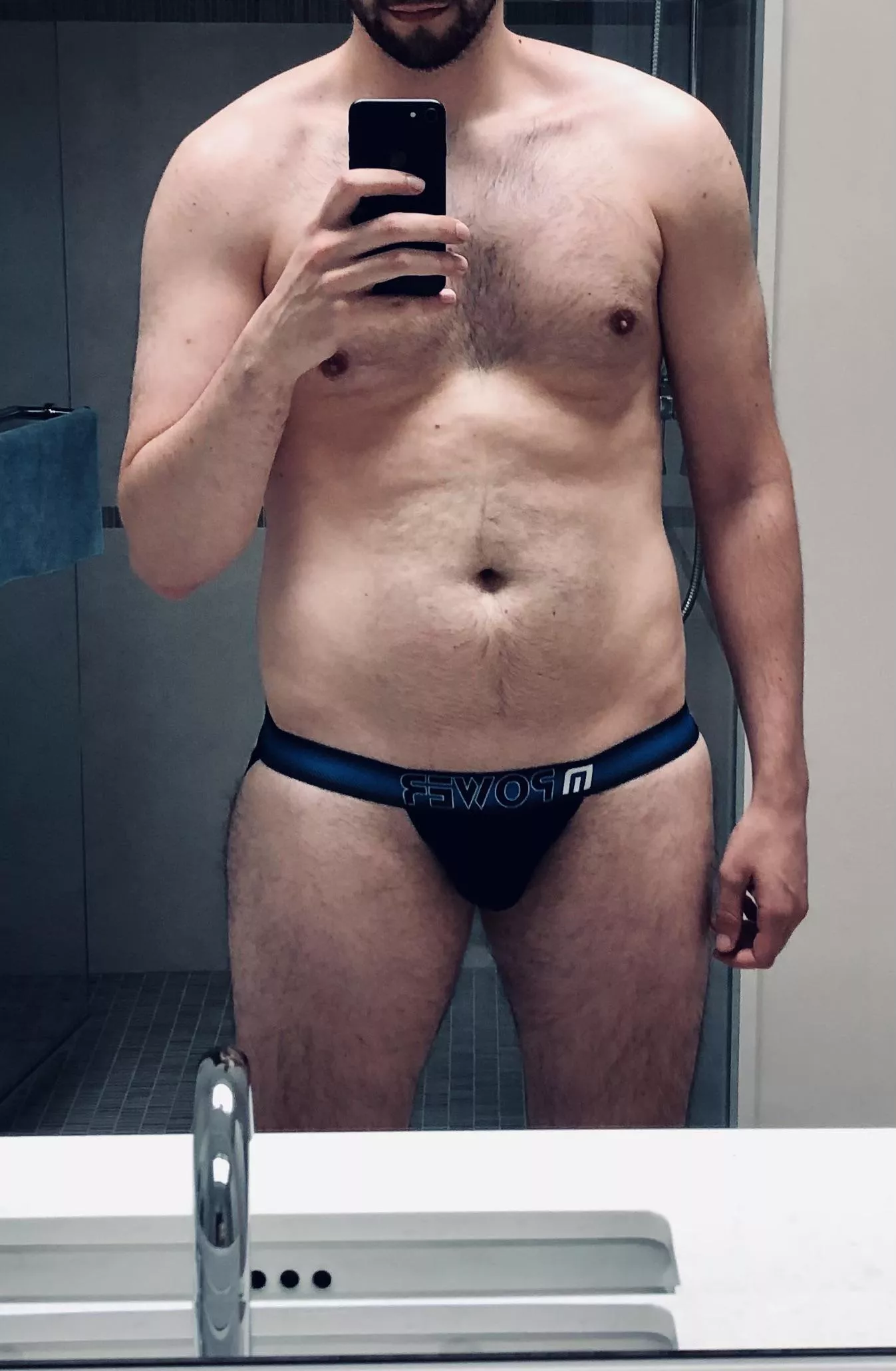 Nothing makes me feel sexier than a tight and revealing jockstrap 🥵