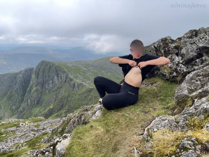 Only the ones who made it to the top get to see