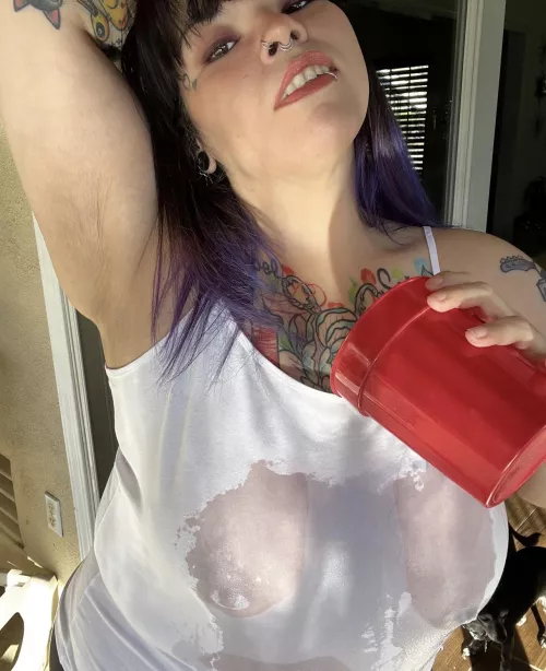 Oops spilled my water