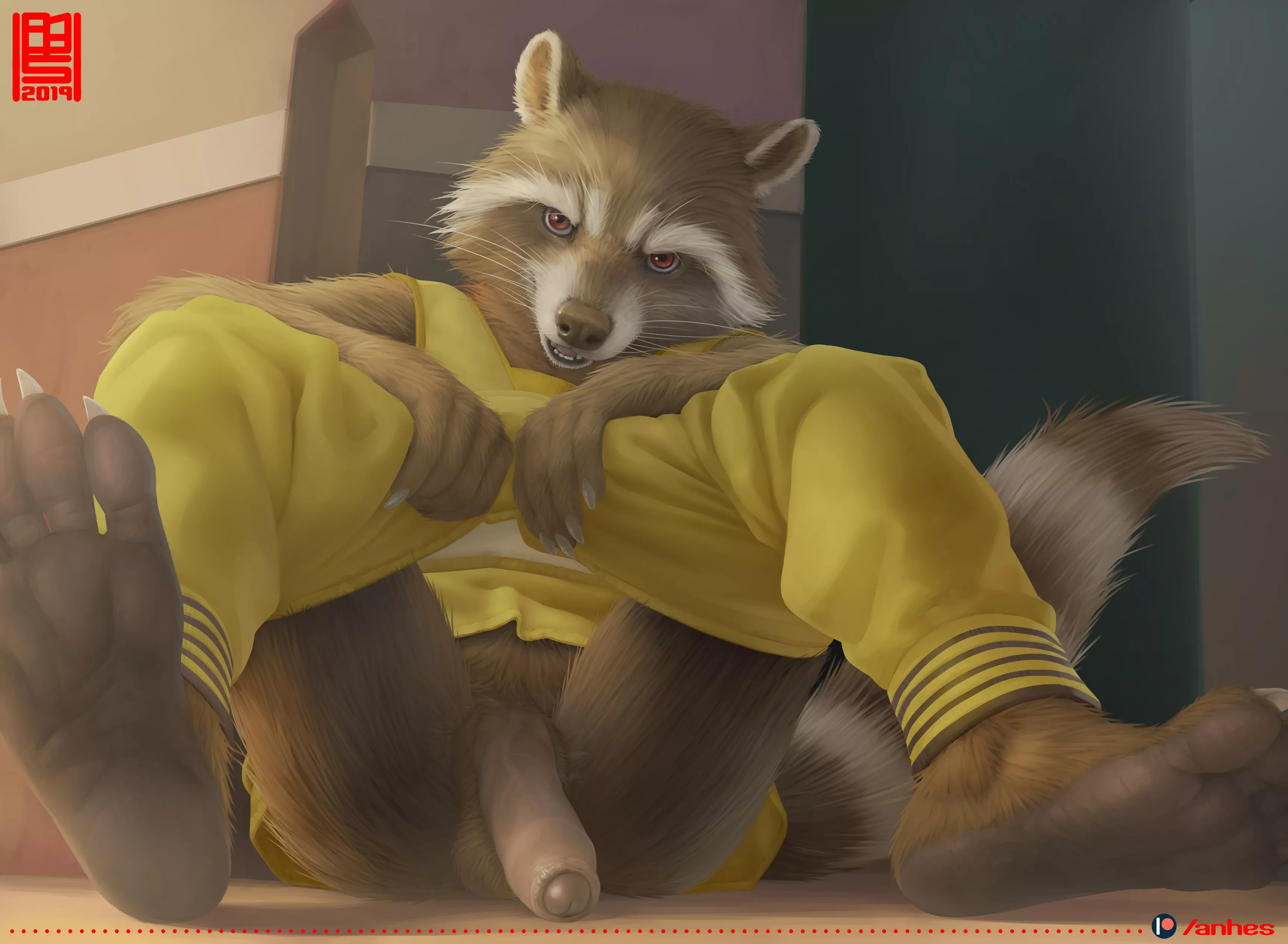 Rocket raccoon (anhes)