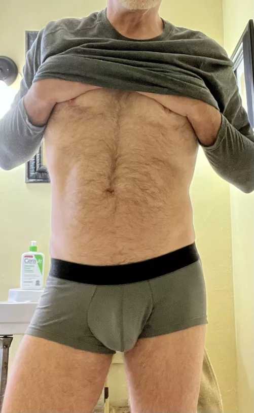 Snow day bulge in trunks