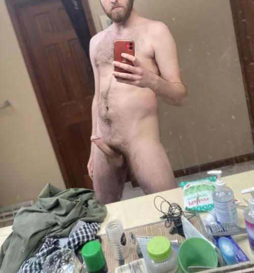 Thoughts on my hairy cock?