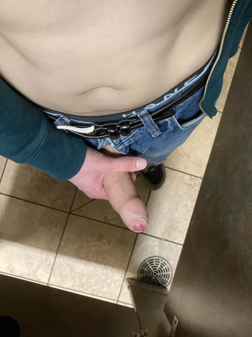 What could I do to you in the bathroom stall at work?