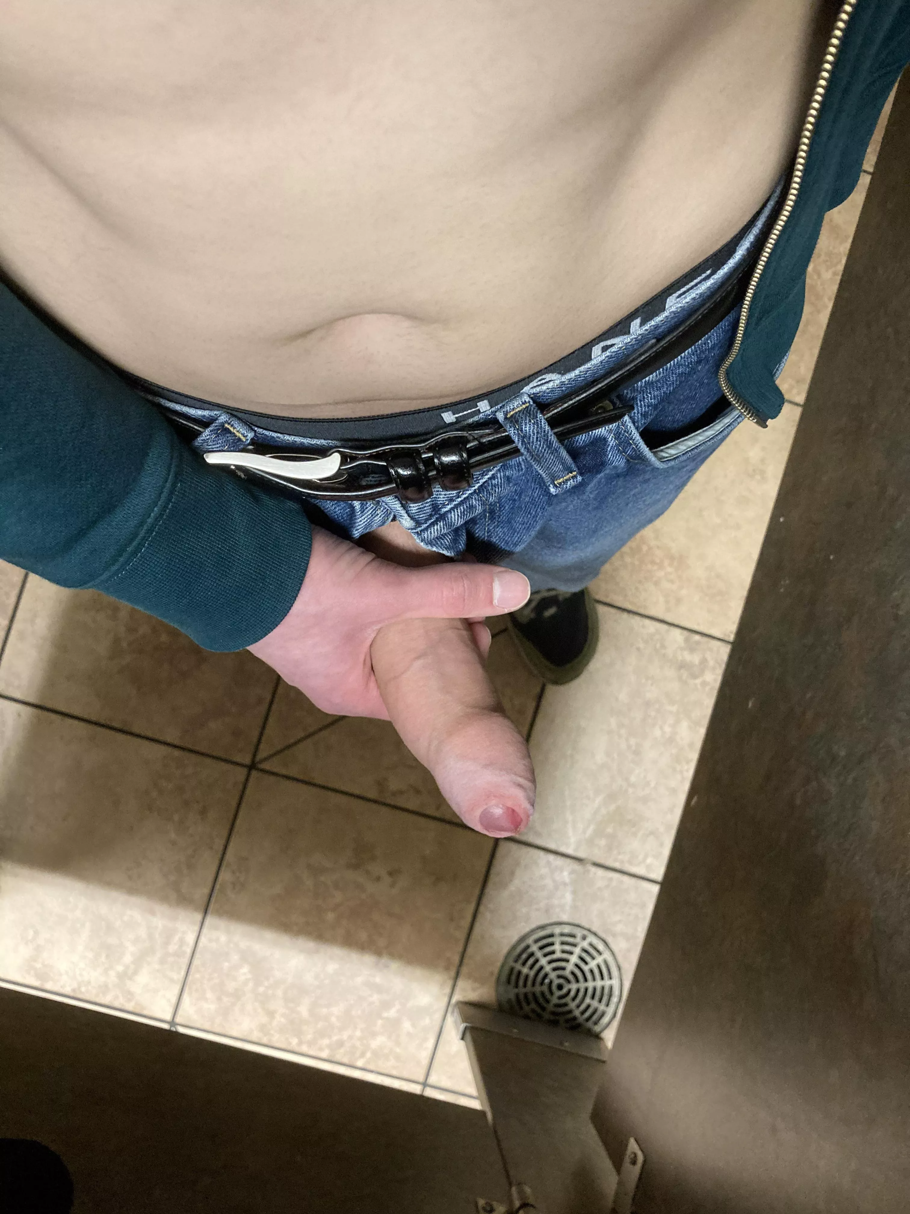 What could I do to you in the bathroom stall at work?