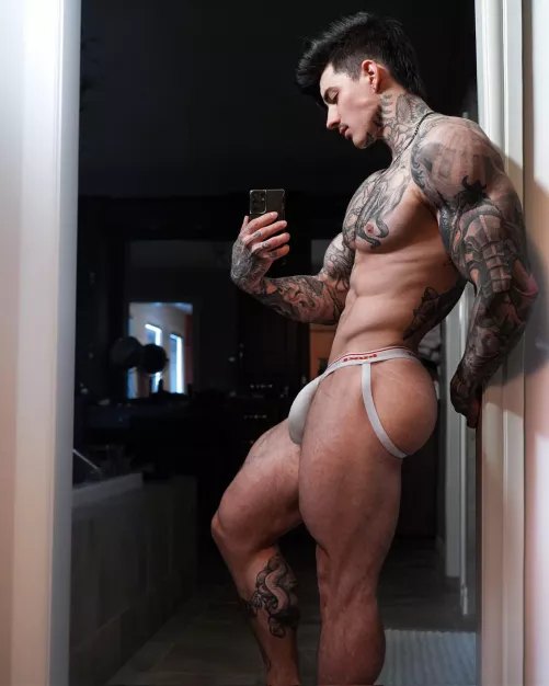 What do you think of my jockstrap?