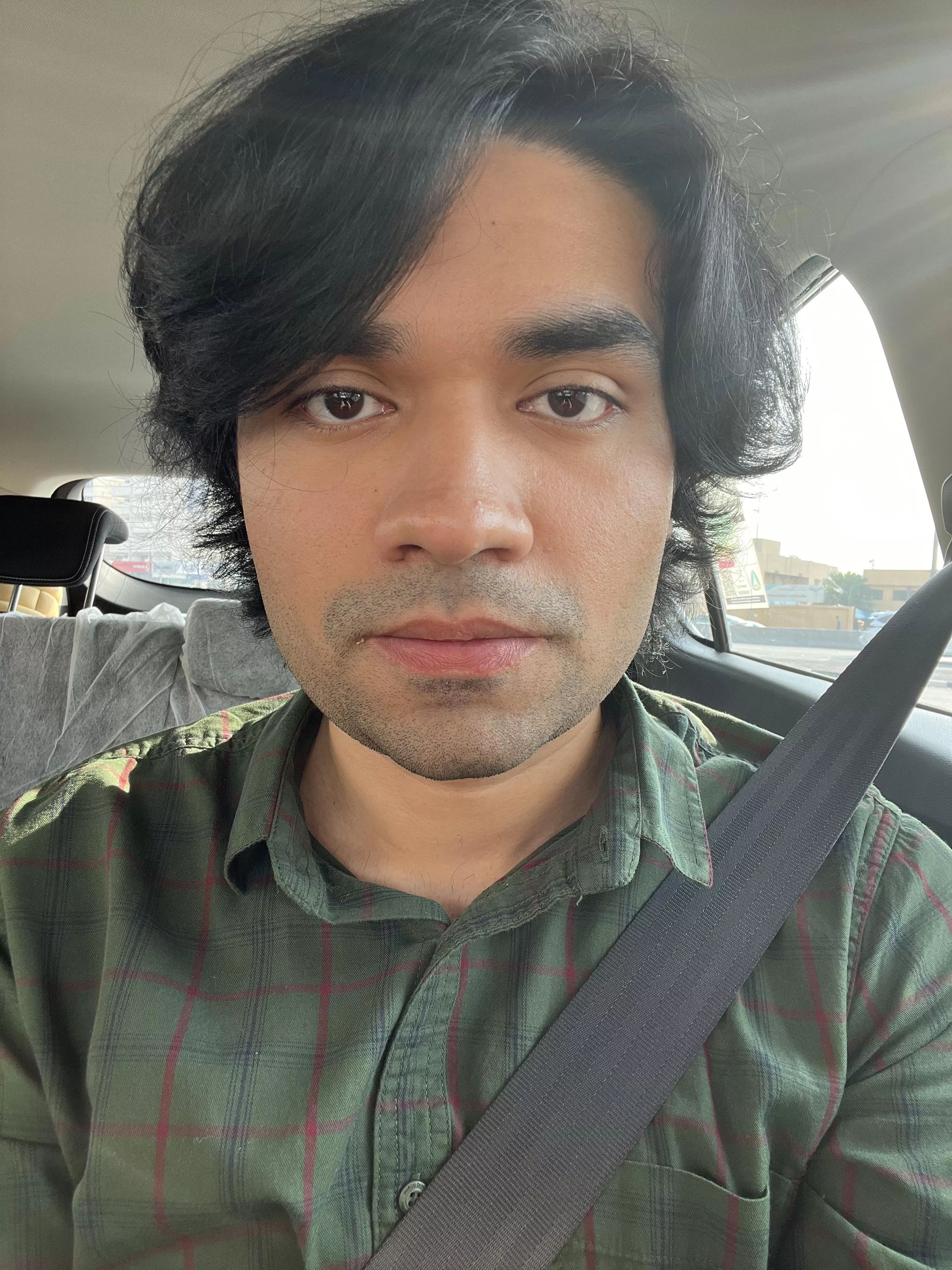 About to go to work.