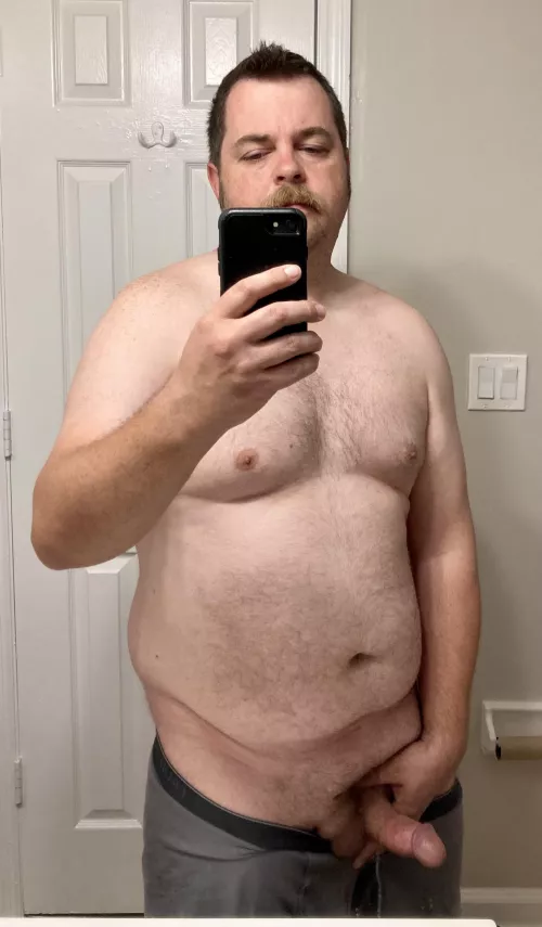 About to hit the shower after a long day 😉