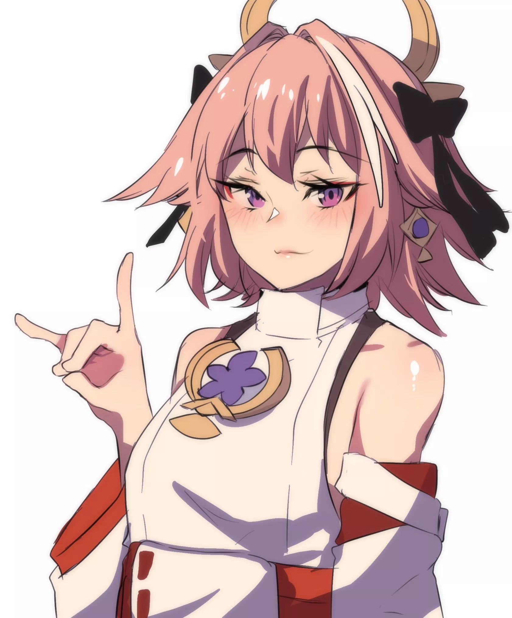 Astolfo with Yae Miko clothes