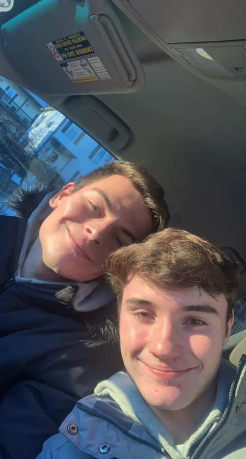 Both of us are wishing you all a wonderful day!