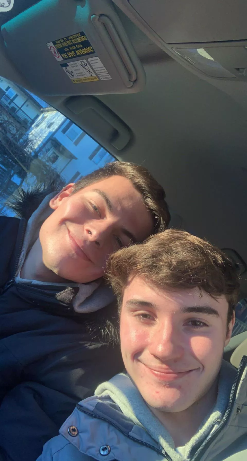 Both of us are wishing you all a wonderful day!