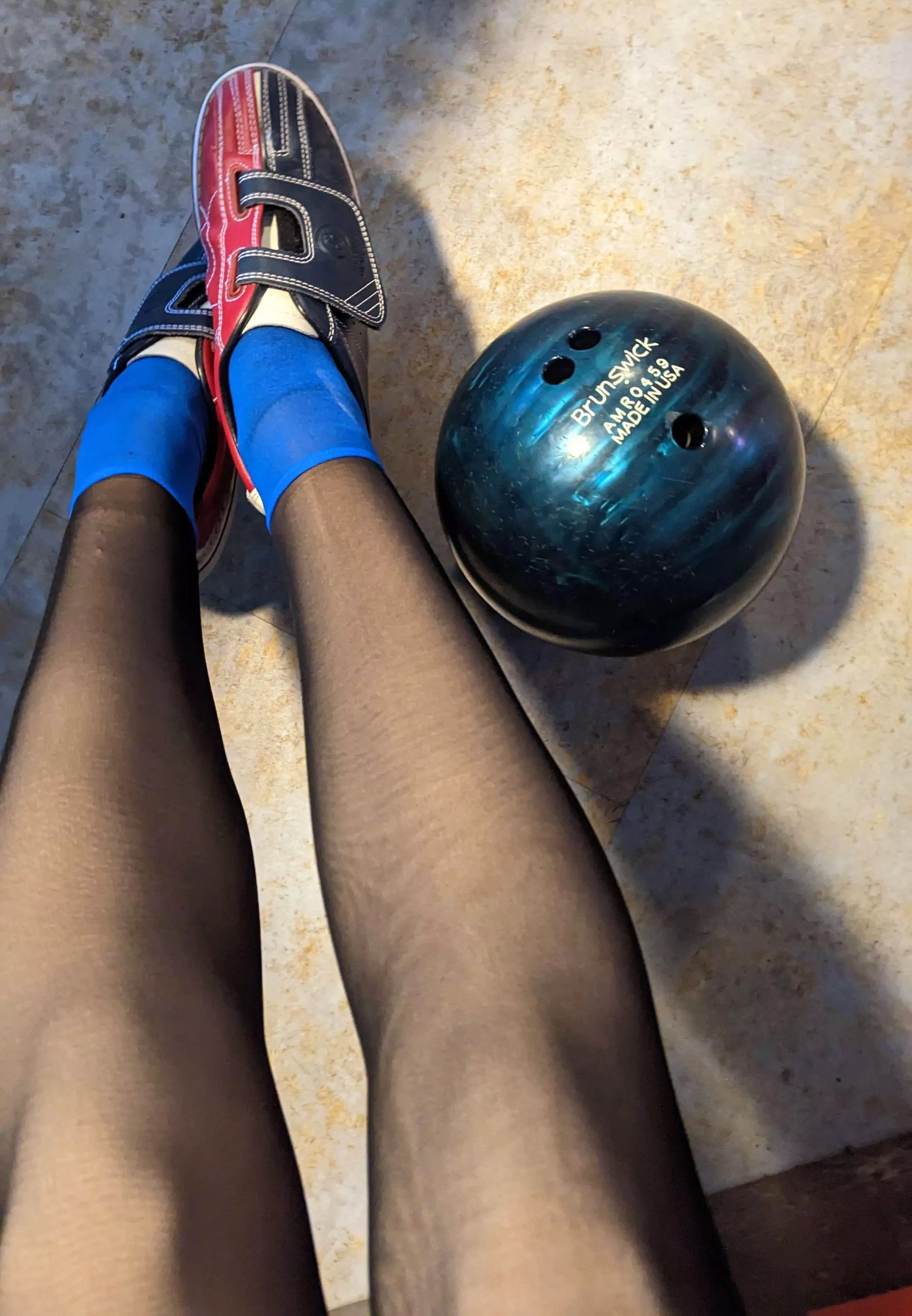 bowling and tights, what do you think about this combo