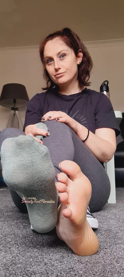 Come sniff my socks , I promise you won't be disappointed (Selling)