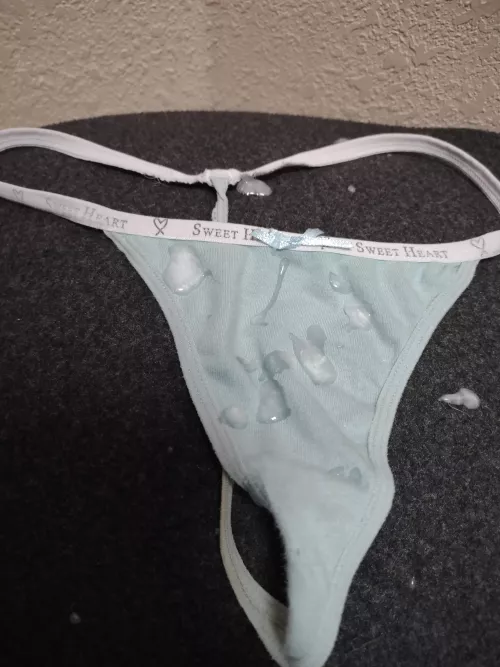 couldn't resist her sexy gstring