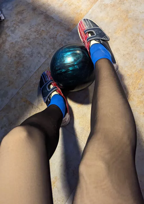 Do you mind me bowling in pantyhose?