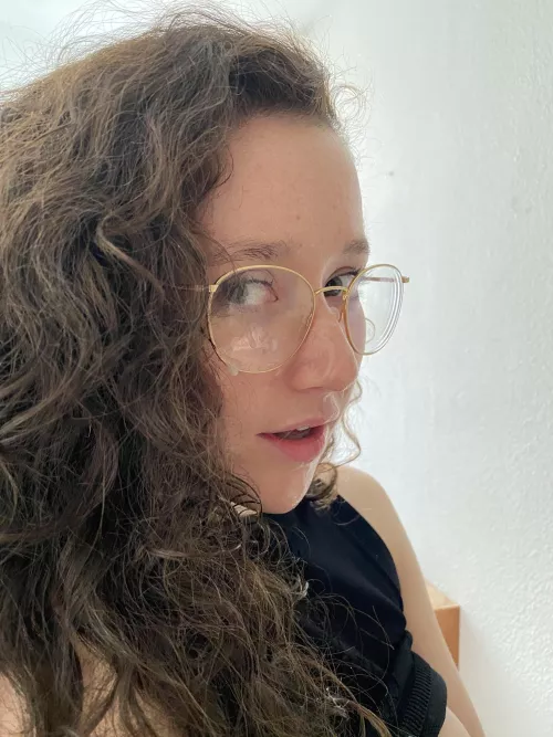 dripping off my glasses 💦