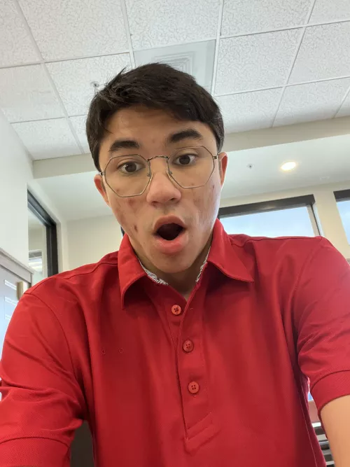 First day of work! Kinda tired :/