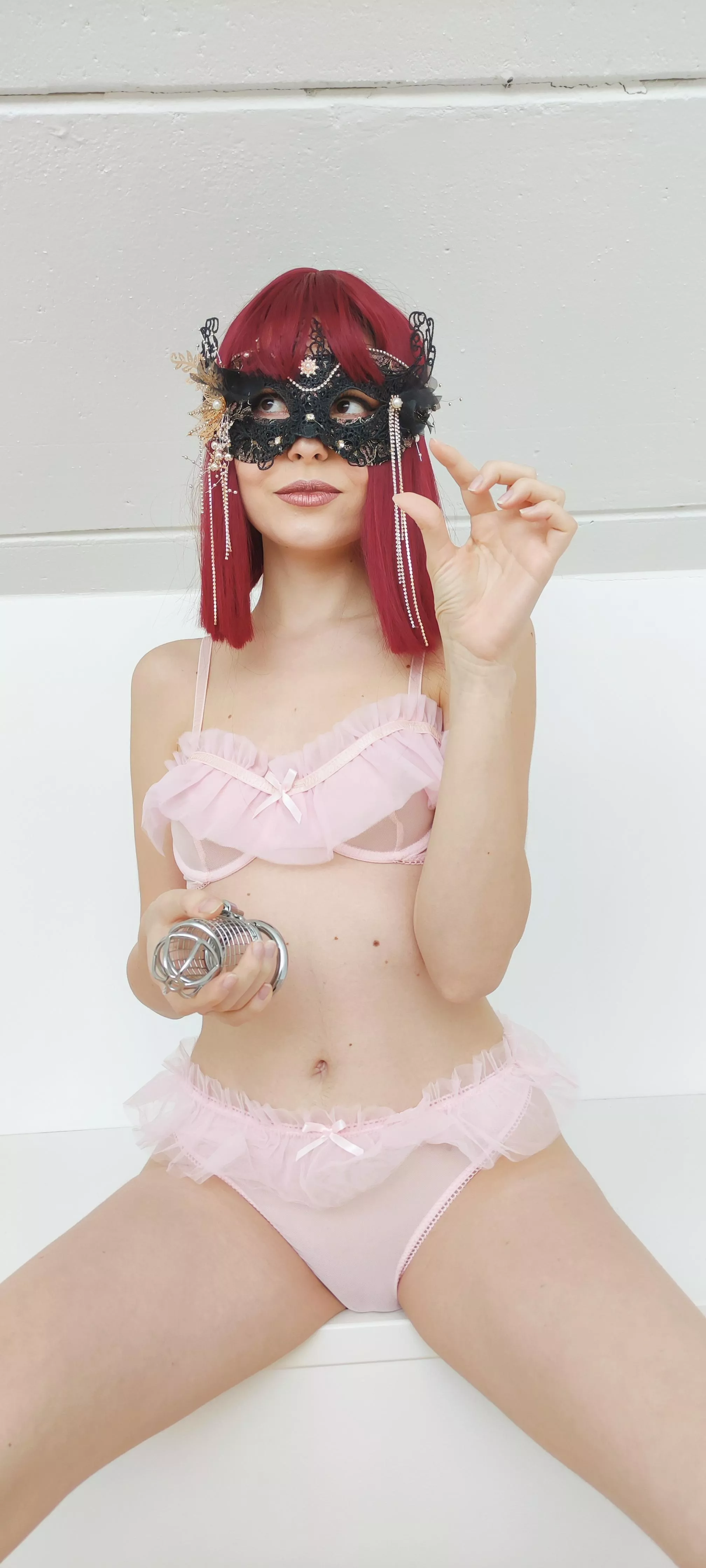 [F][OC] You don't mind if I tie you up and cage your shrimp, do you?