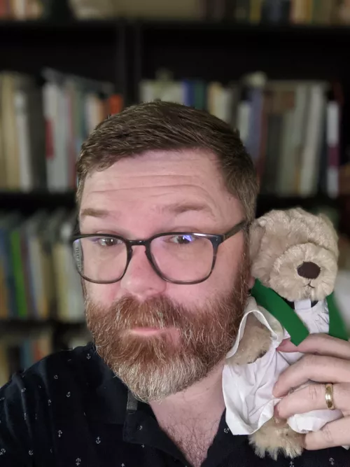 Found a lookalike! He's even got my Sunday duds on!