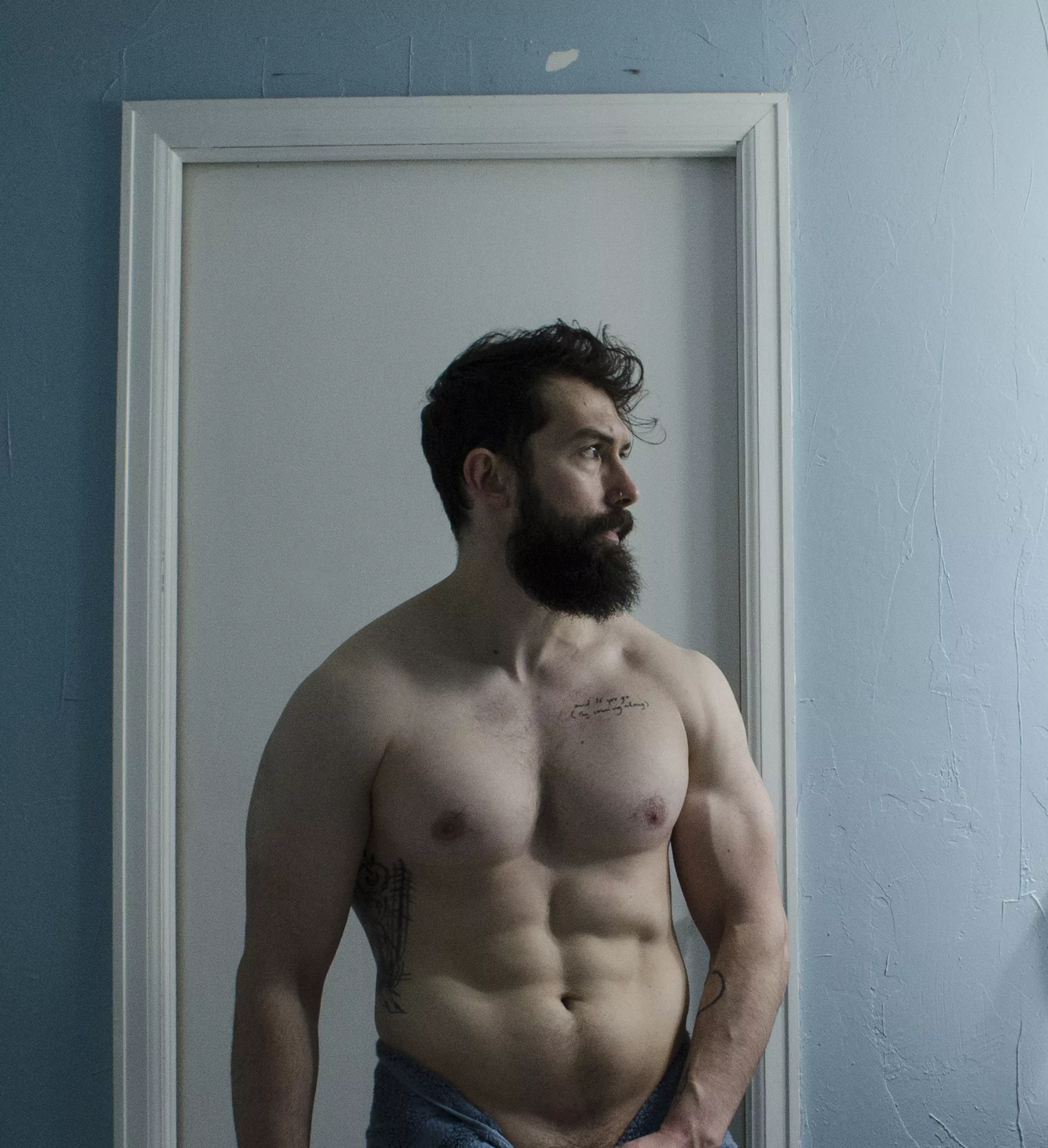 Fresh out of the shower 💪