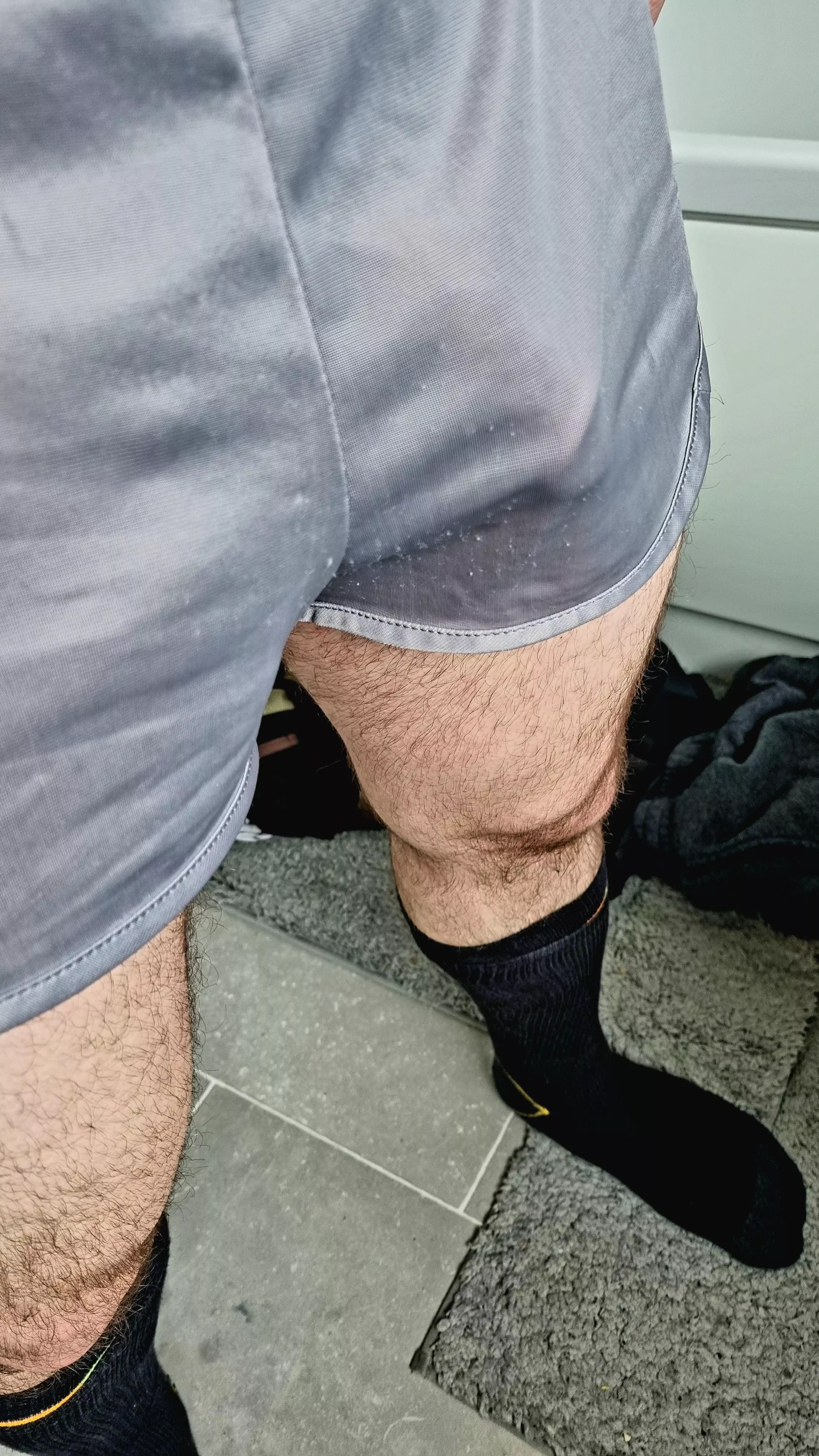 getting ready for work