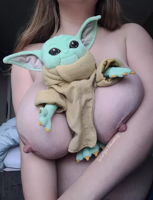 Grogu [F]ound an upgrade to his little buggy 🤭