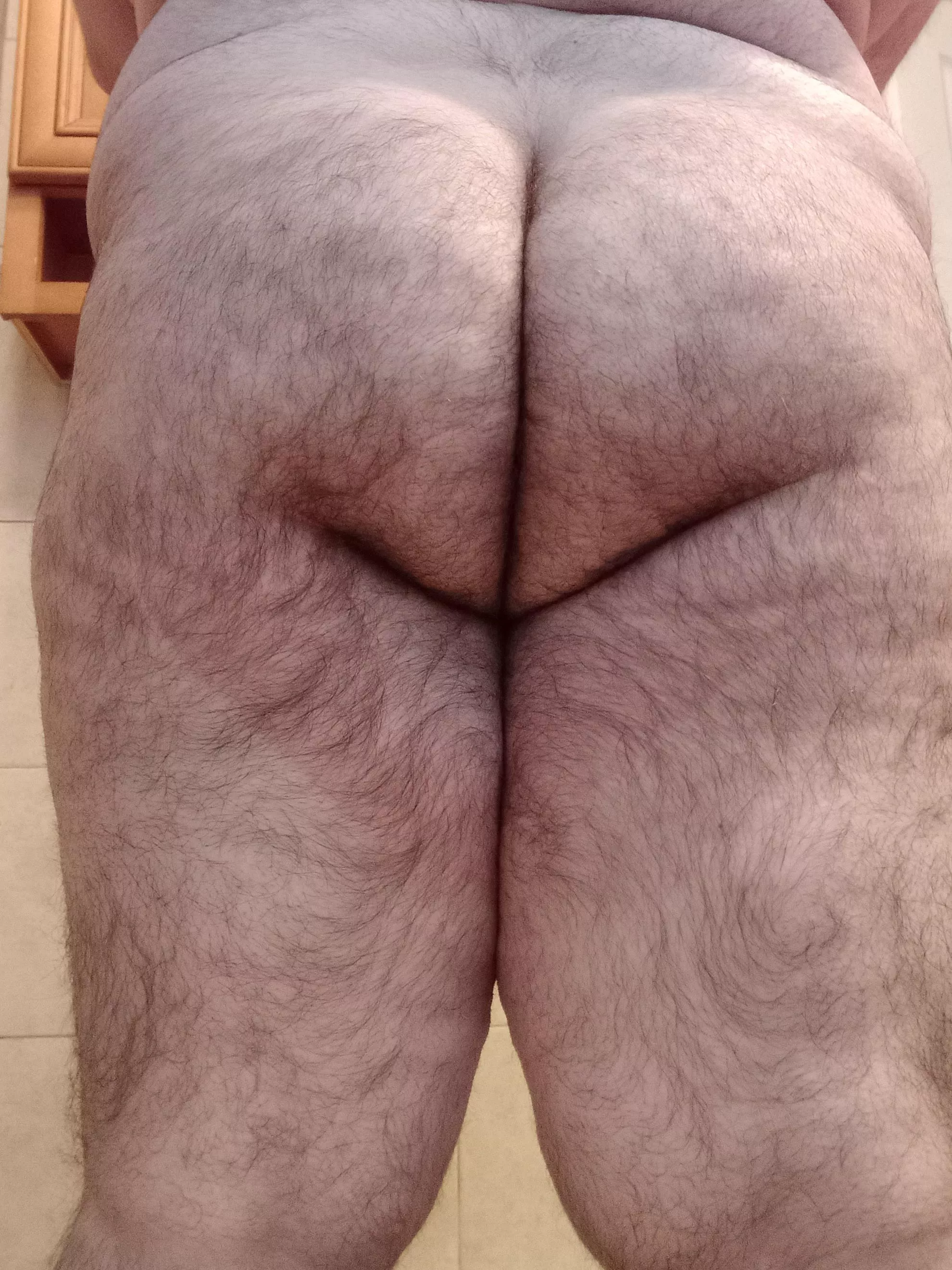 Hirsute and beefy butt