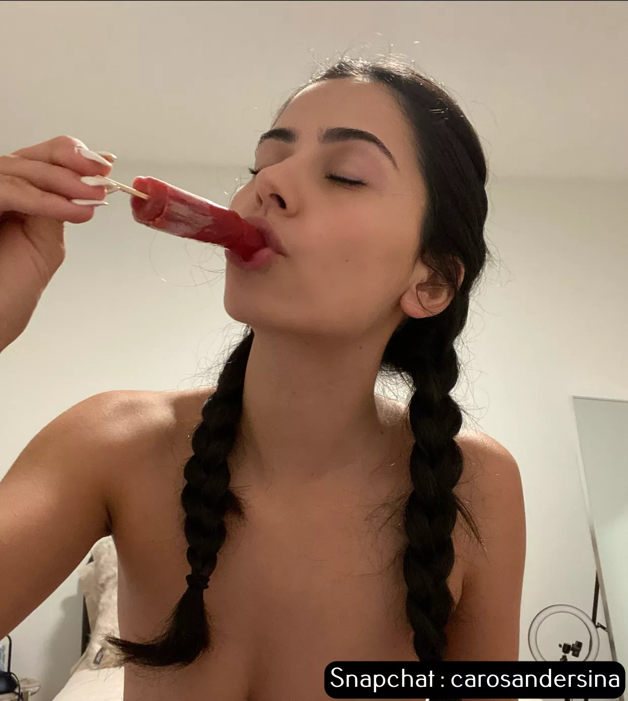 I bet my pretty mouth looks great wrapped around your dick