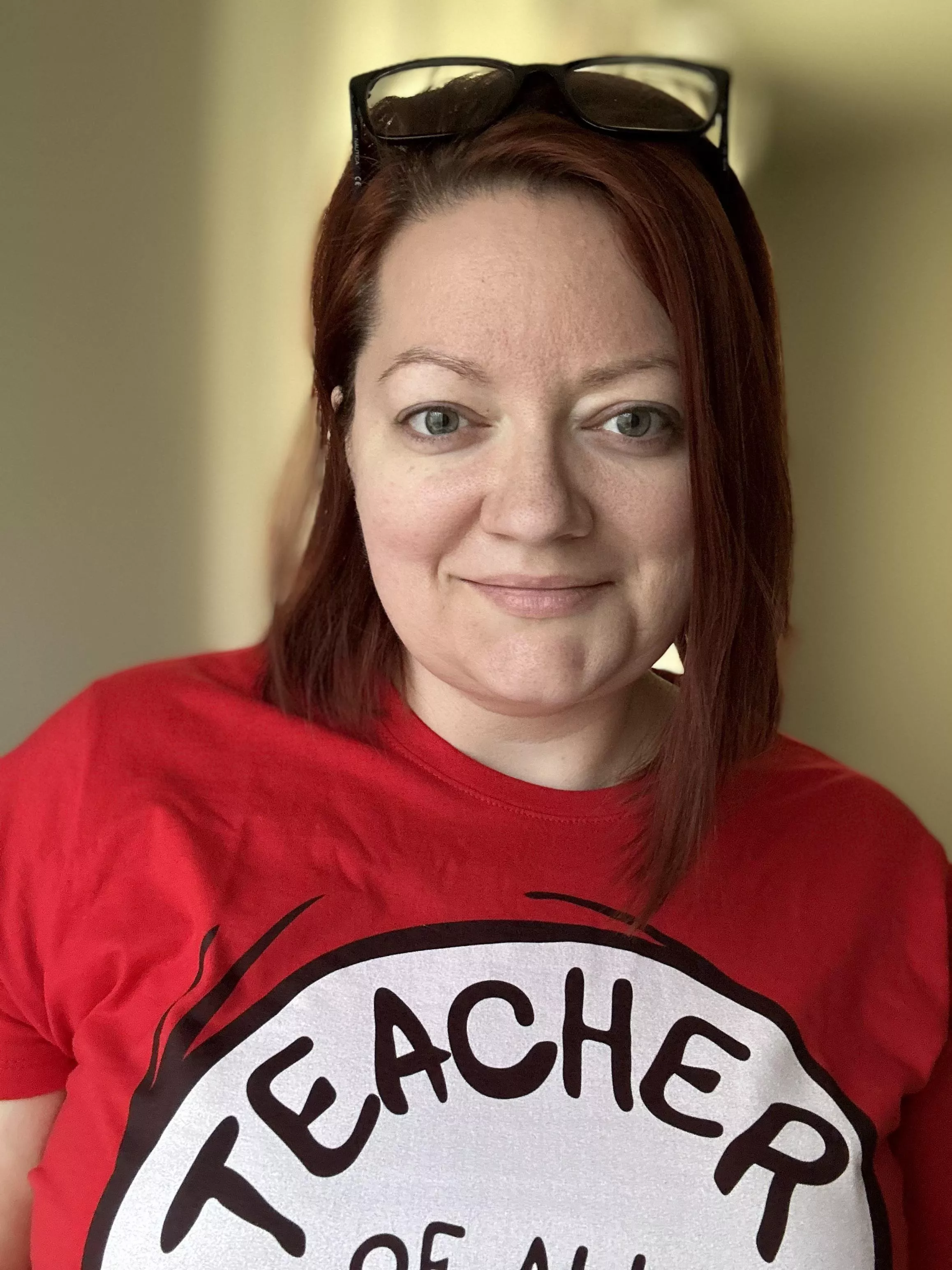 I bought a new shirt today :) #nomakeup