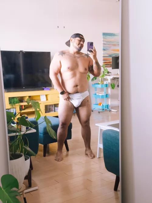 I took the day off to lay around in my undies. Wanna join me!?