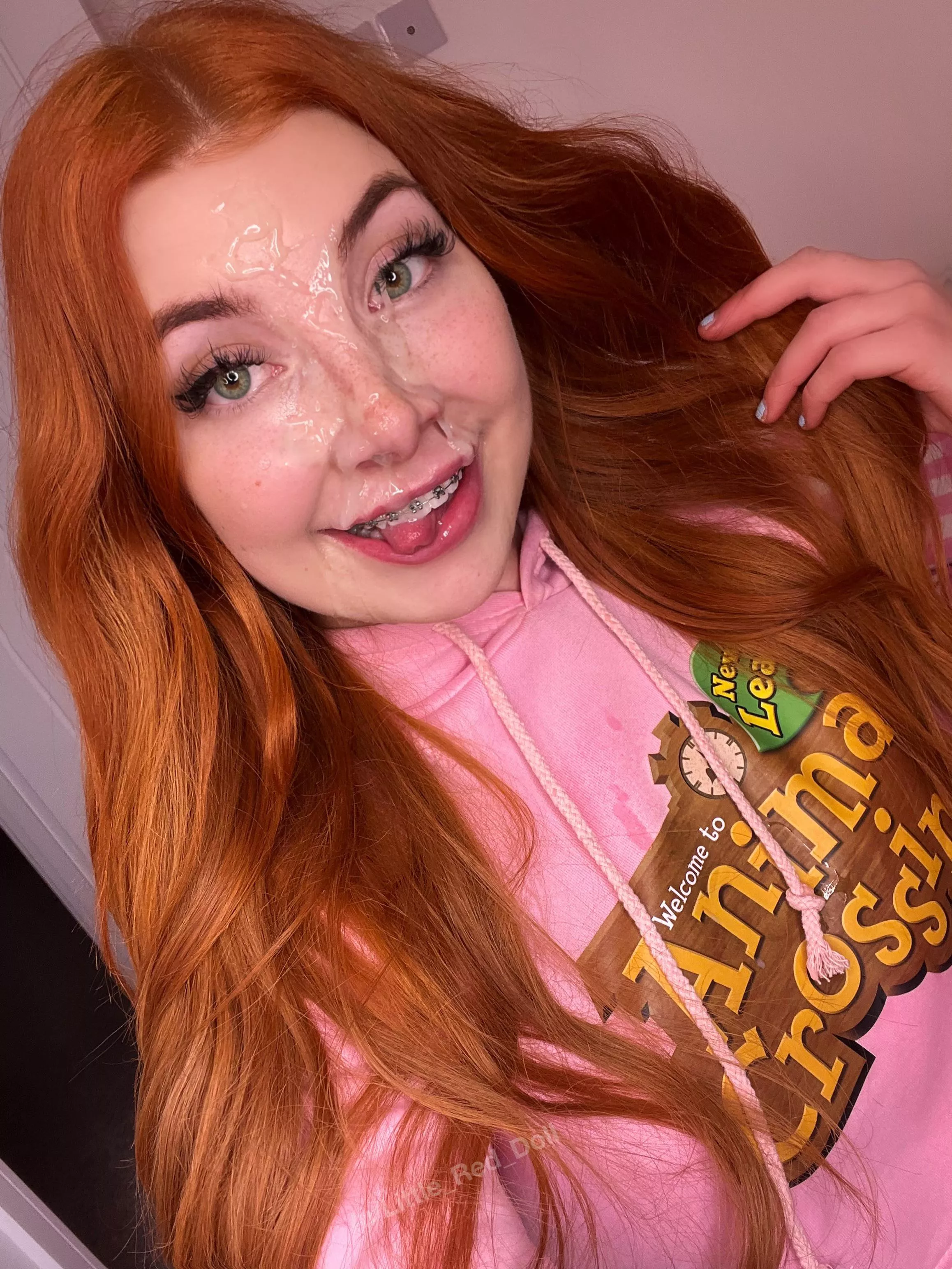 It went in my eye 🙊