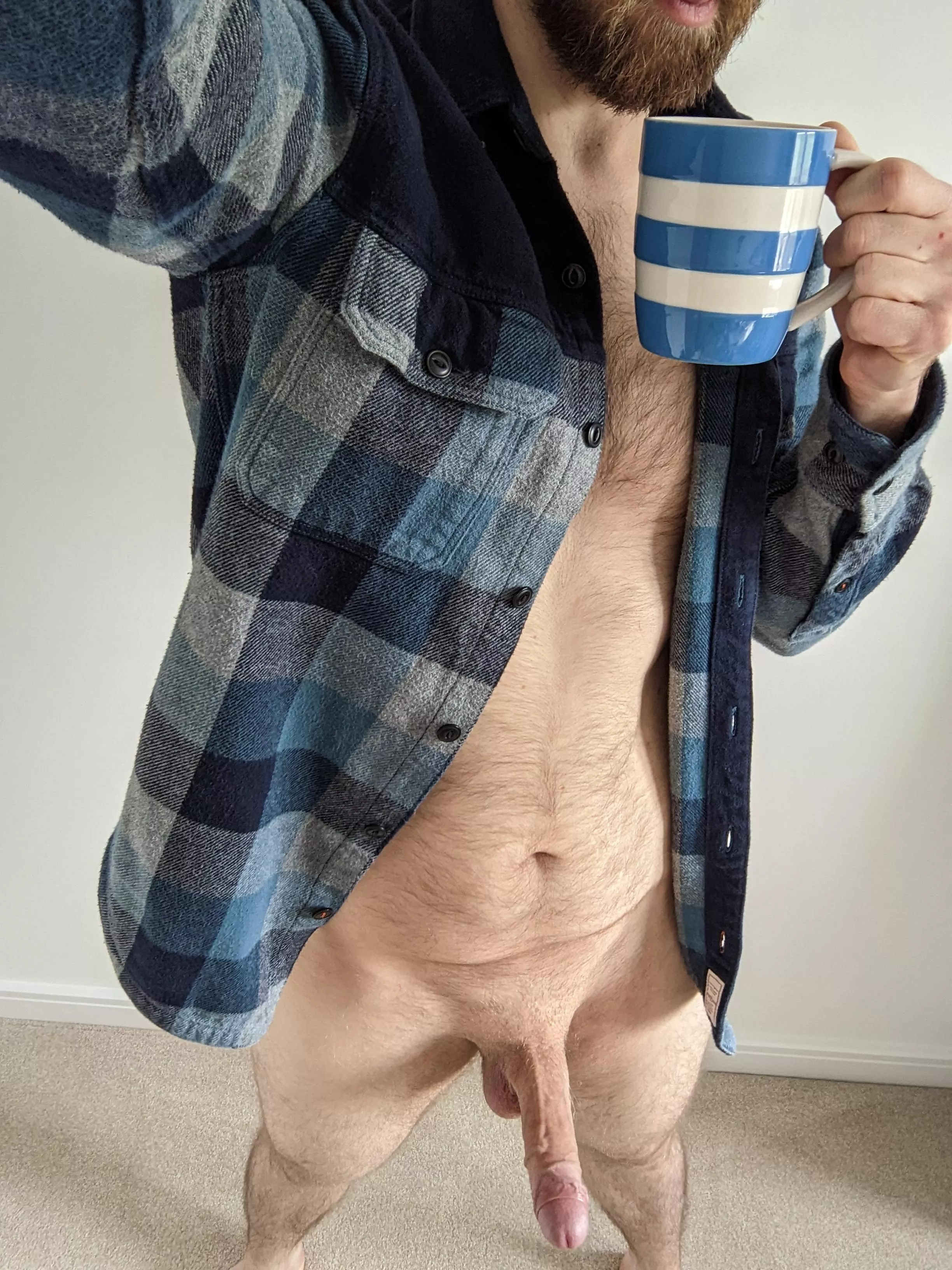 It's a plaid and no pants kinda Humpday!