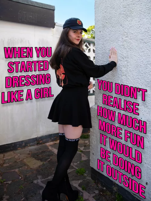 It's much better outside