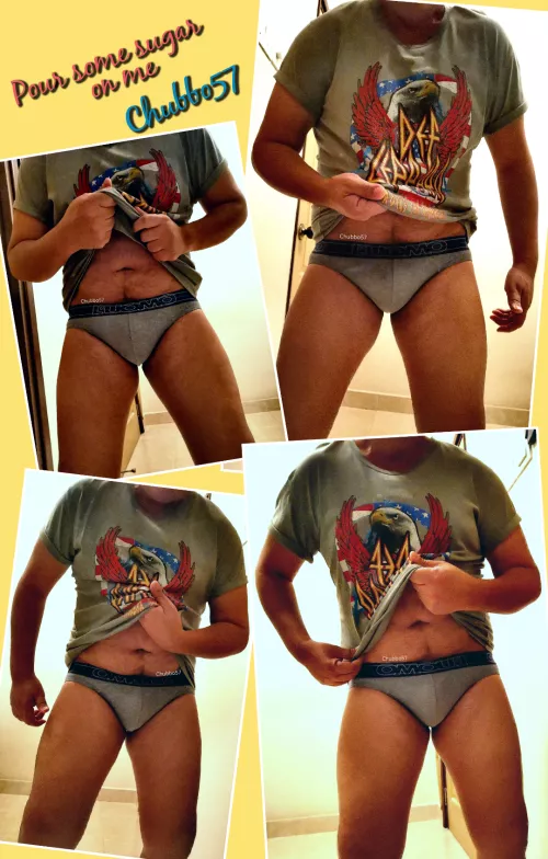 Kink: Grey briefs. Lick me like I'm your favourite lollipop 😜🍭🍬👅😛