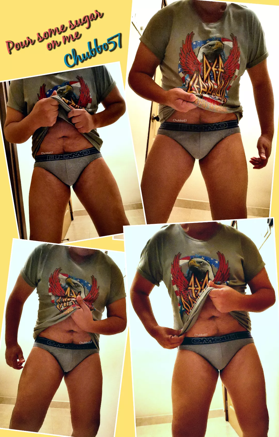 Kink: Grey briefs. Lick me like I'm your favourite lollipop 😜🍭🍬👅😛