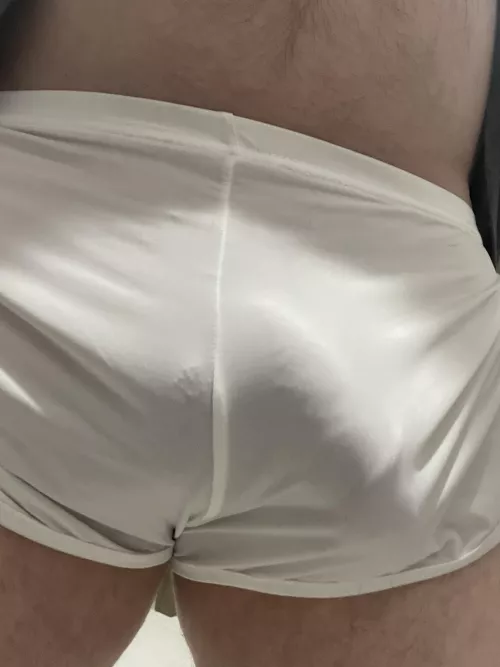 Love the way my lounging shorts define my outline