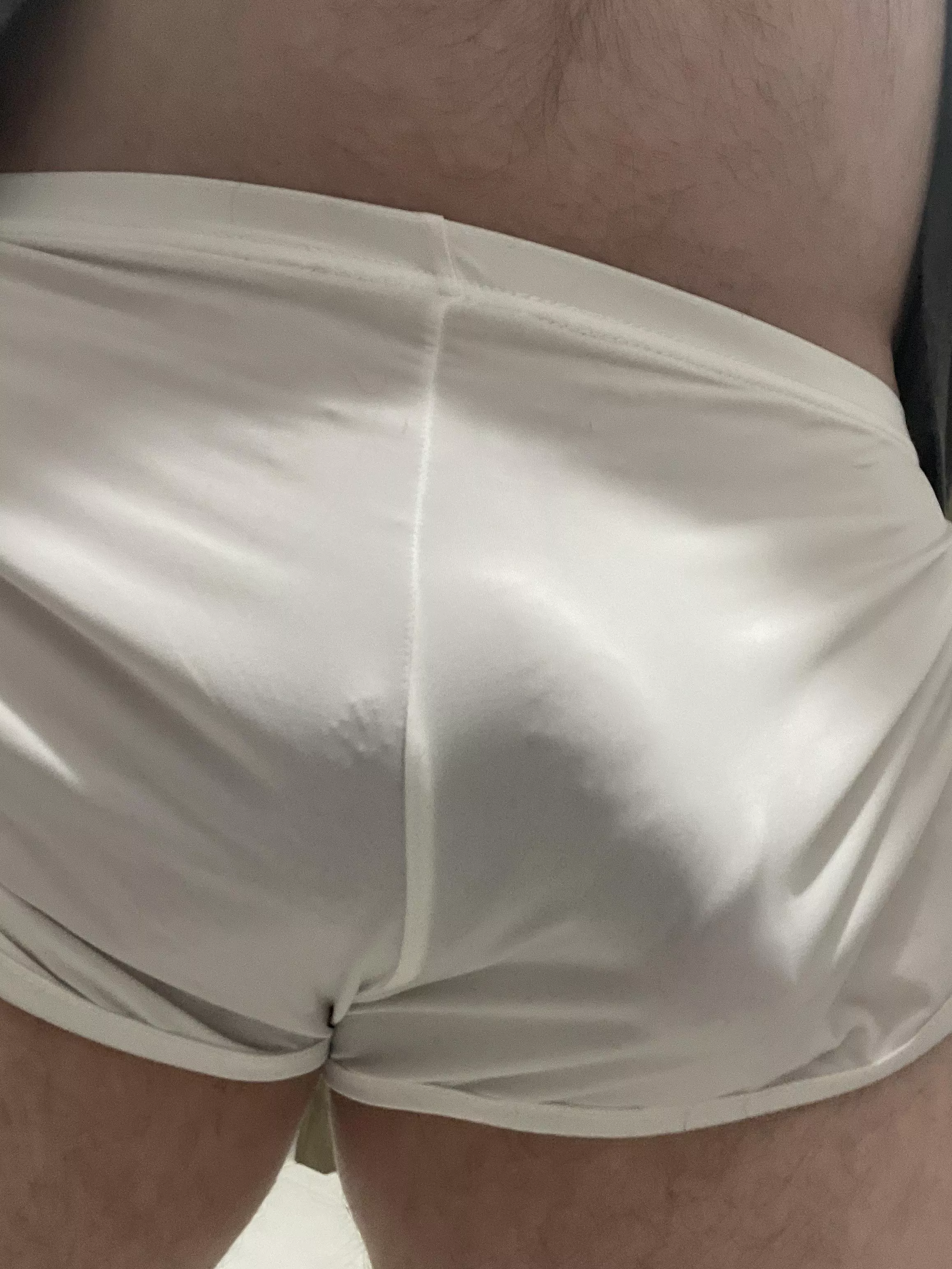 Love the way my lounging shorts define my outline