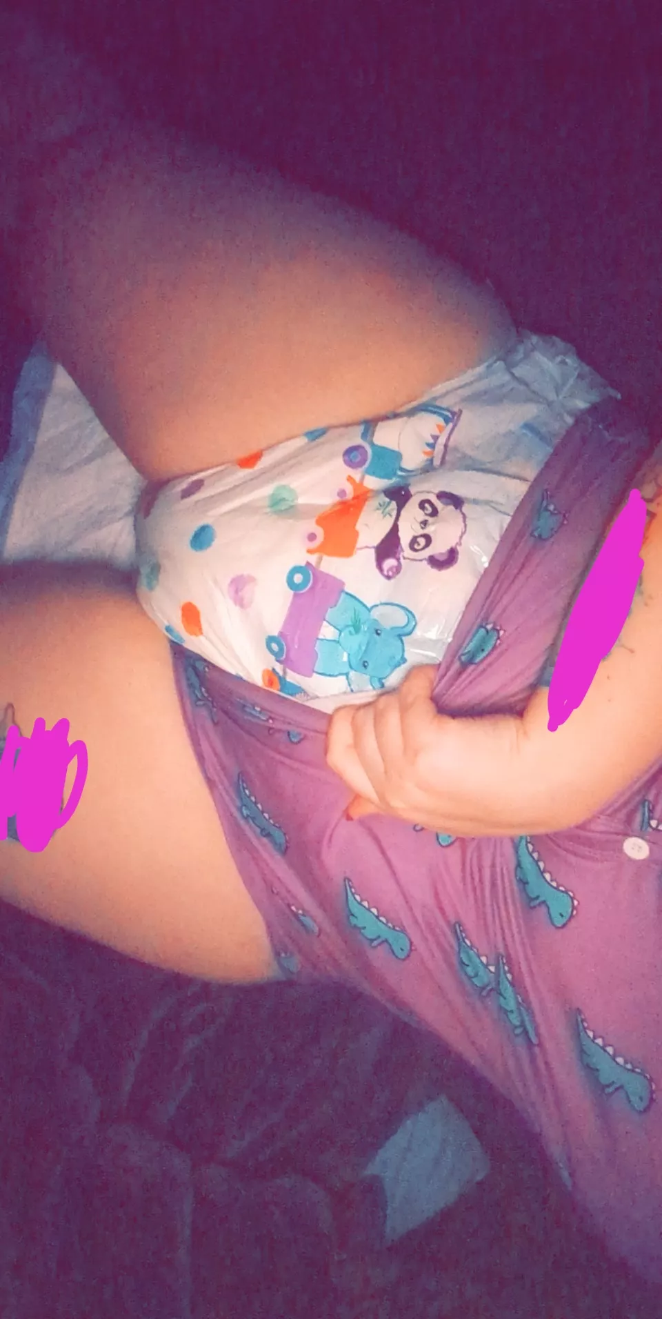 My dinos were afraid they were going swimming 😂😊