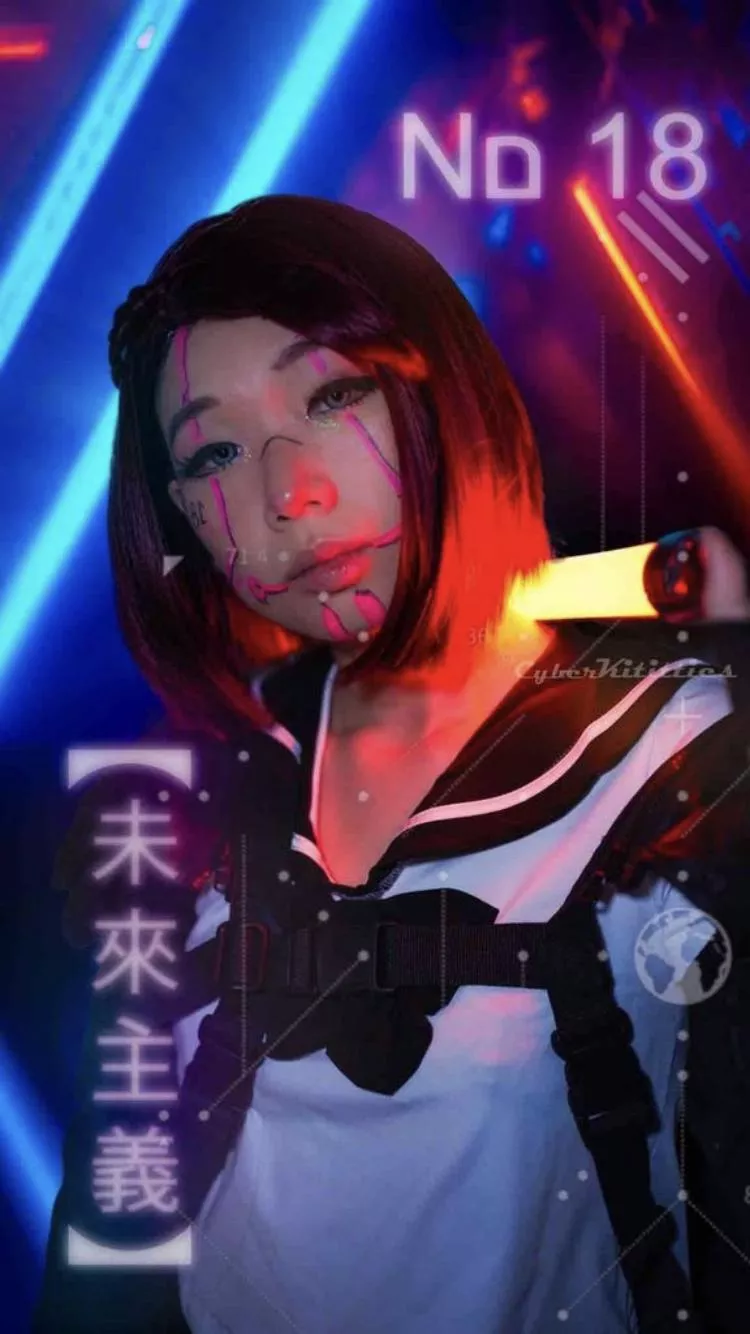 My new costume idea!! Robo-Schoolgirl