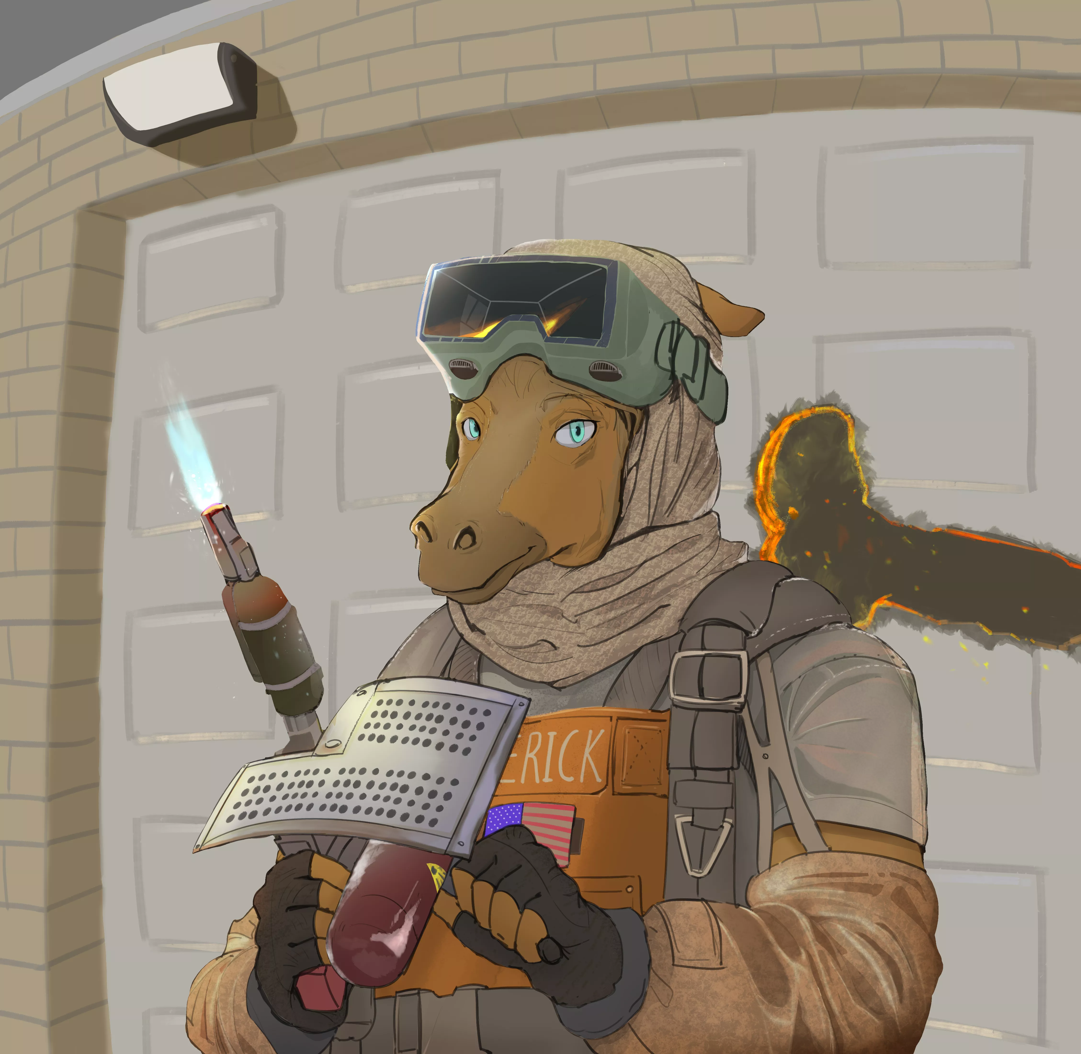 My personal take on Maverick from Rainbow Six!