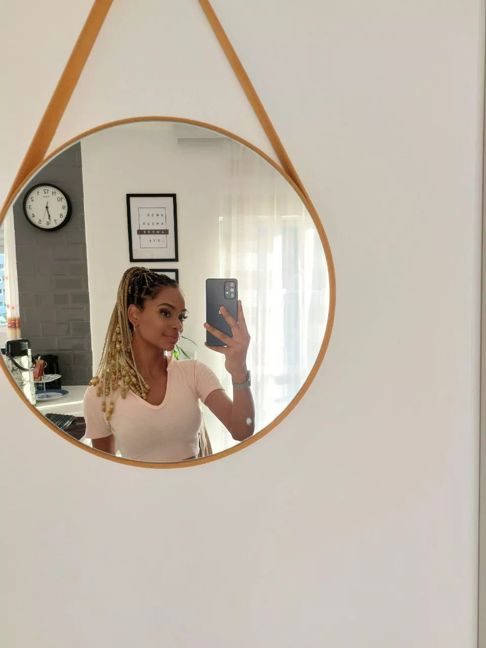 New mirror for selfies
