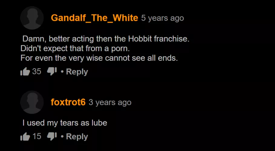 Not even Gandalf could predict how emotional the acting would be