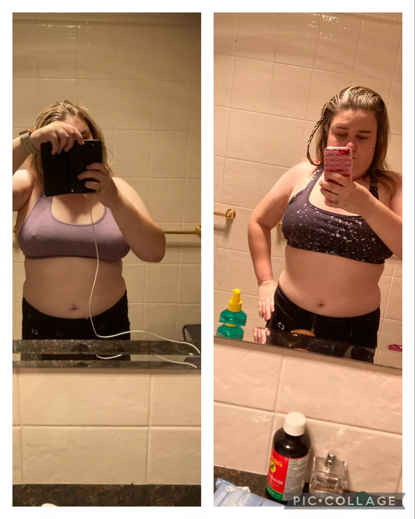 Revenge body so far 9.1kgs down