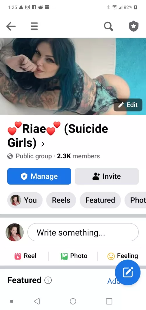 Riae Suicide check out my group on Facebook