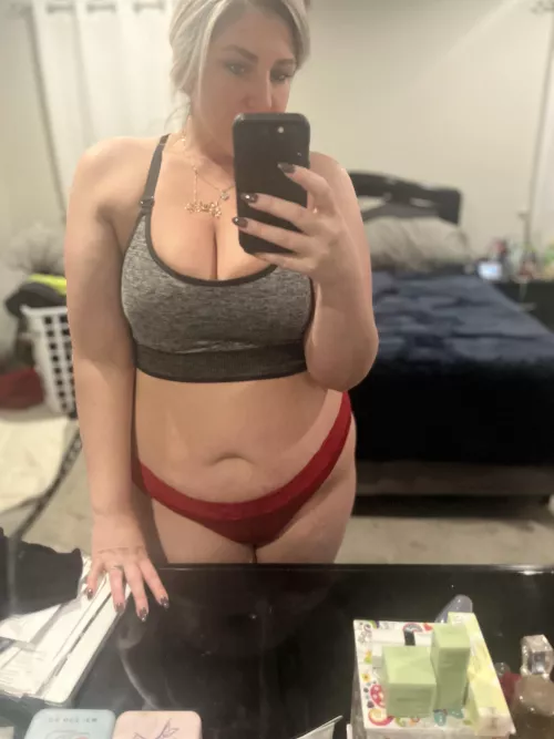 Rip my clothes off after the gym