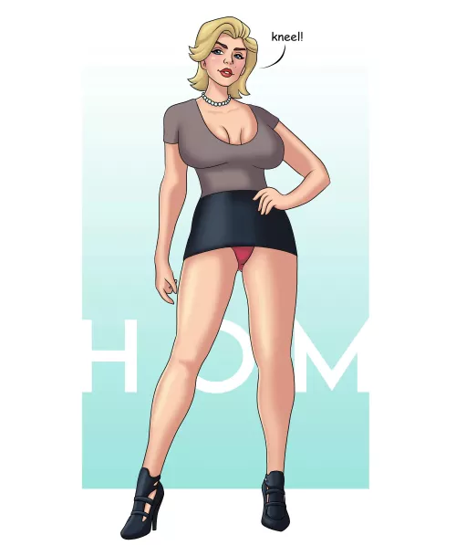 She caught you stealing her panties...she owns you now.