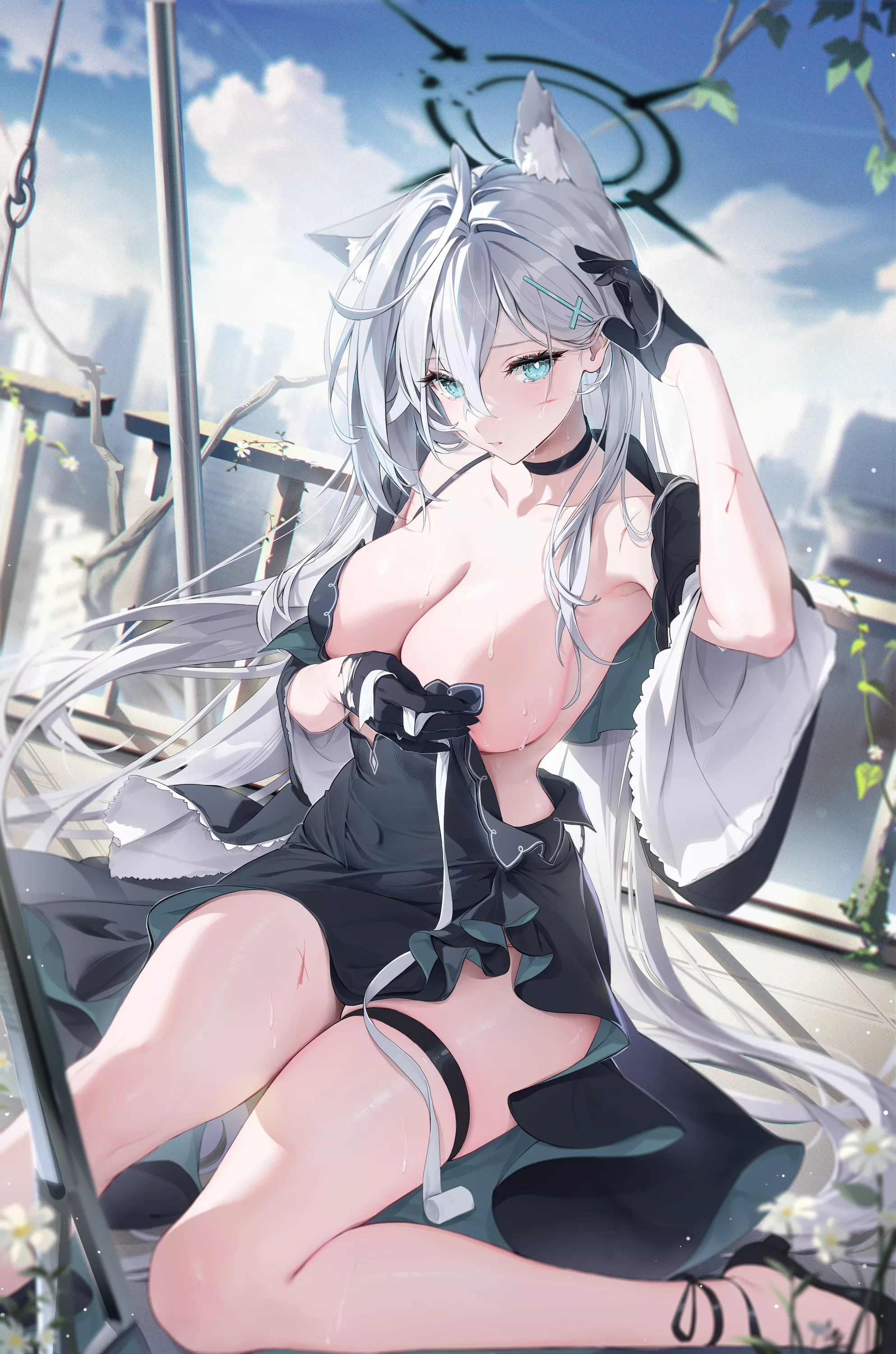Shiroko Alter Thighs
