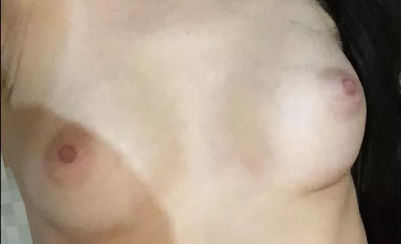 Shy wife’s firm tits