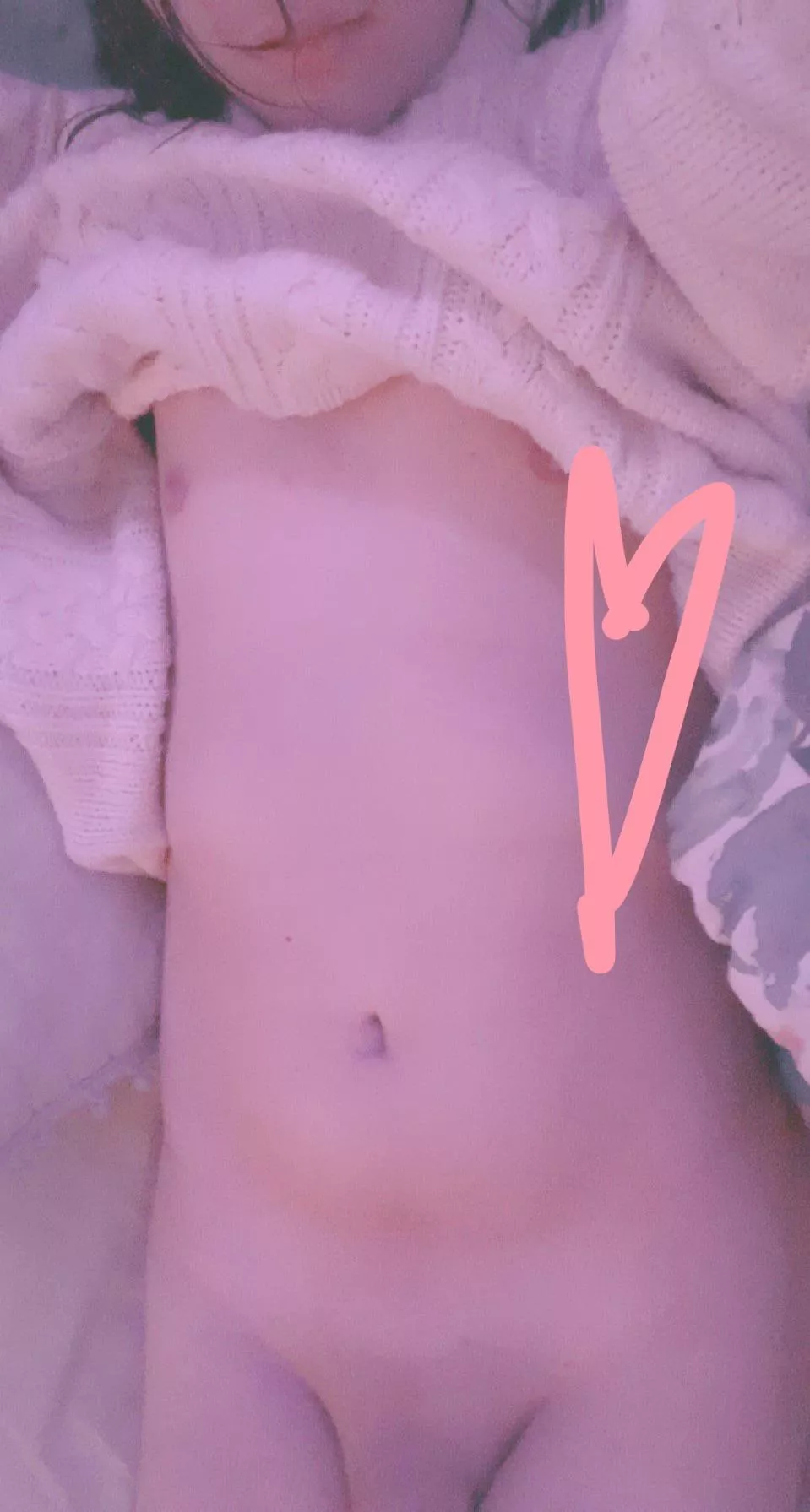 tell me i’m a pretty girl while you squeeze my tiny tits n fuck me…